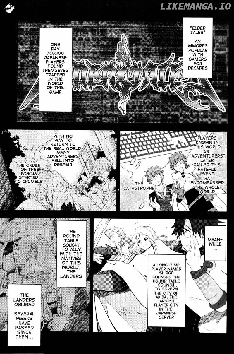 Log Horizon - Nyanta Hanchou Shiawase no Recipe chapter 1 - page 5