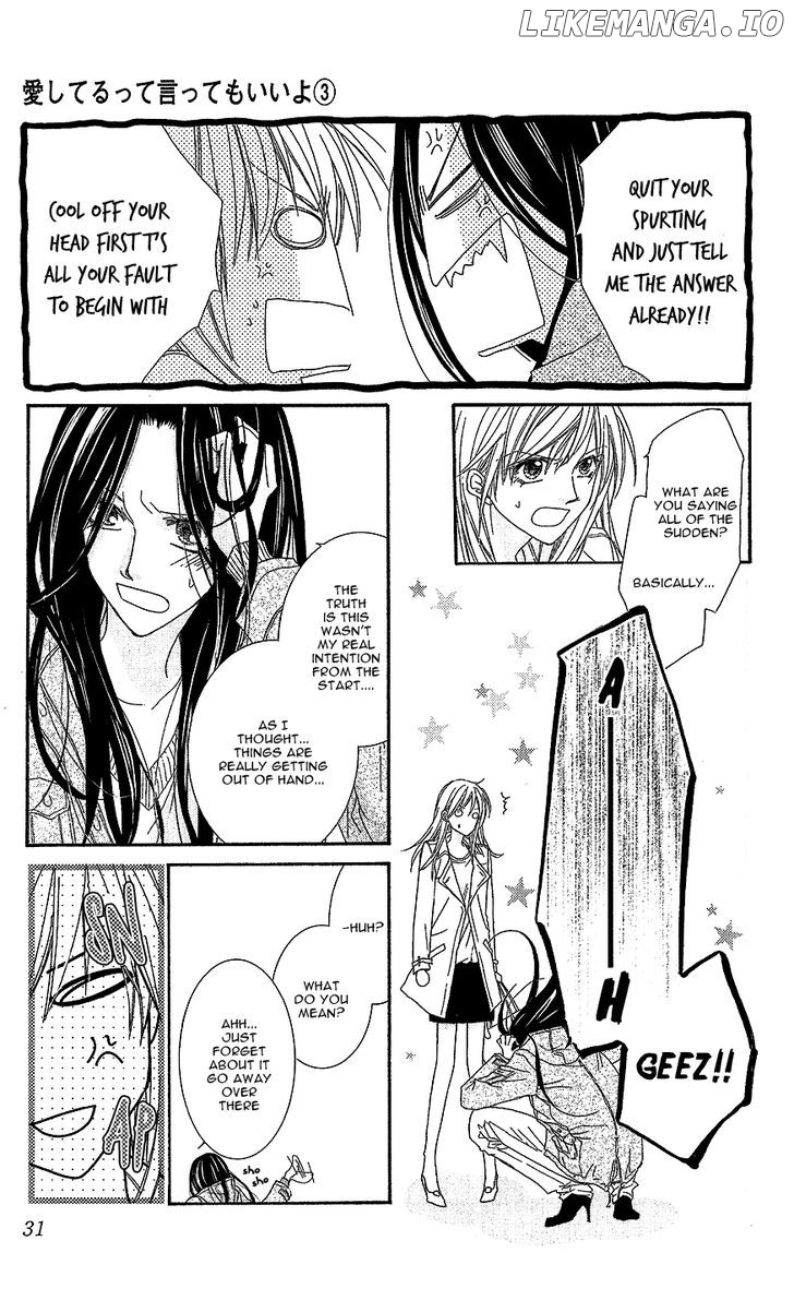 Aishiteru tte Itte mo Ii yo chapter 9 - page 34