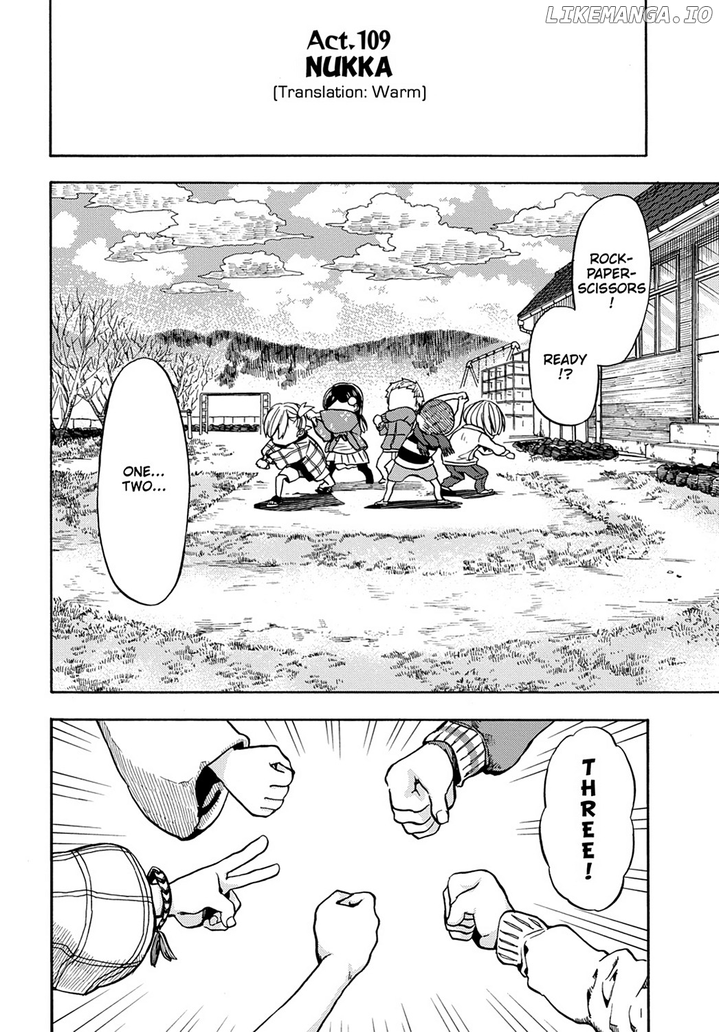 Barakamon chapter 109 - page 2