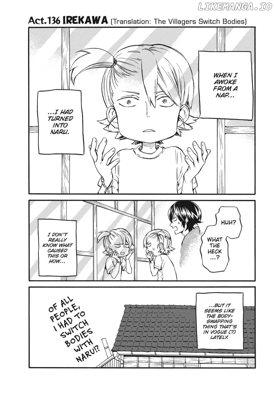 Barakamon chapter 136 - page 1