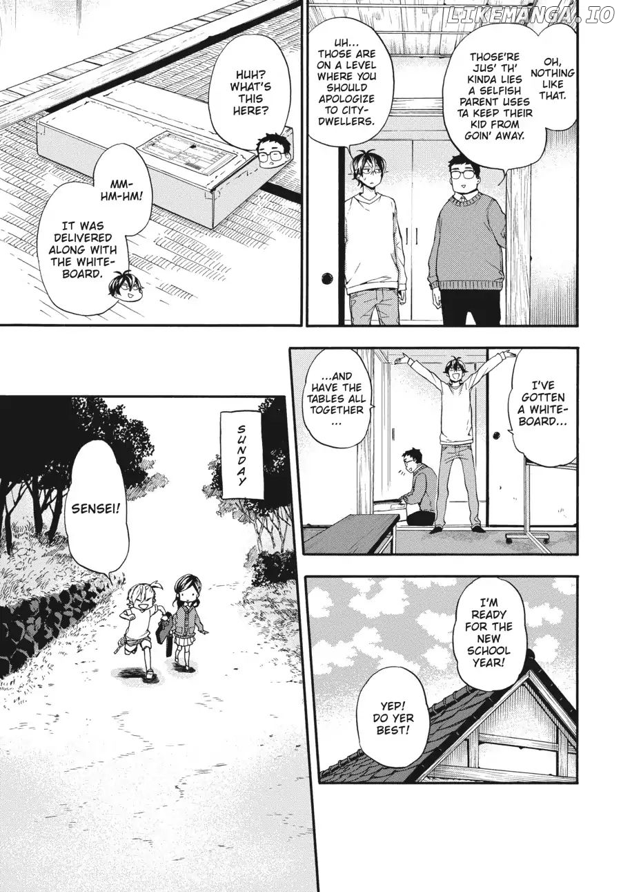 Barakamon chapter 128 - page 22