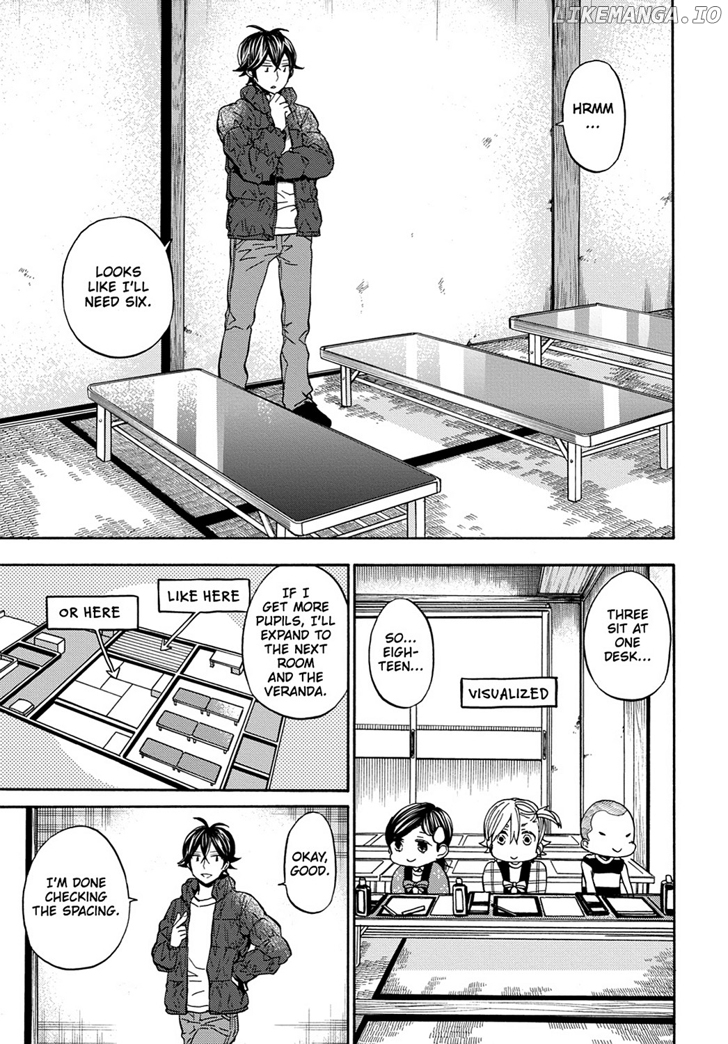 Barakamon chapter 111 - page 11