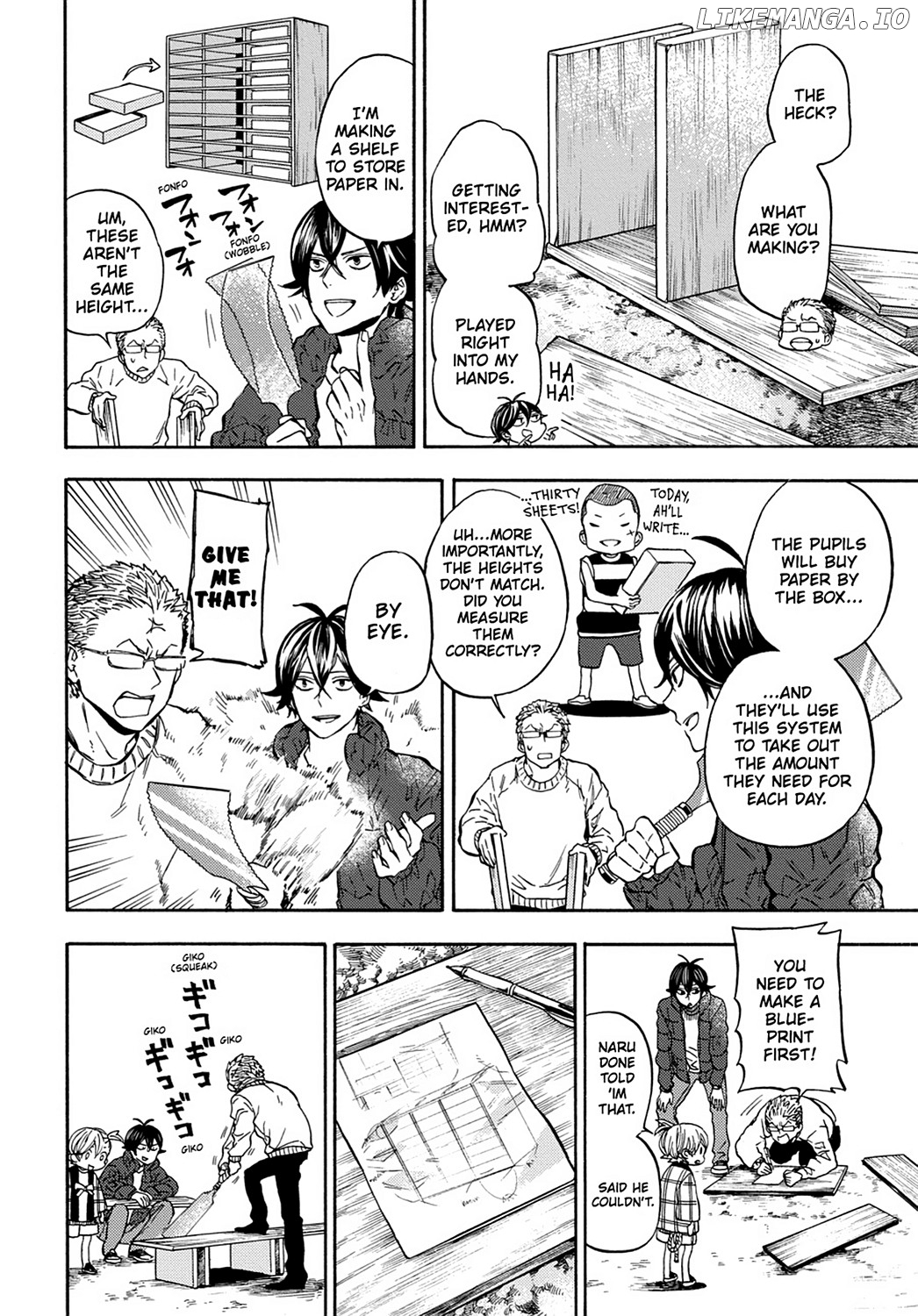 Barakamon chapter 111 - page 8