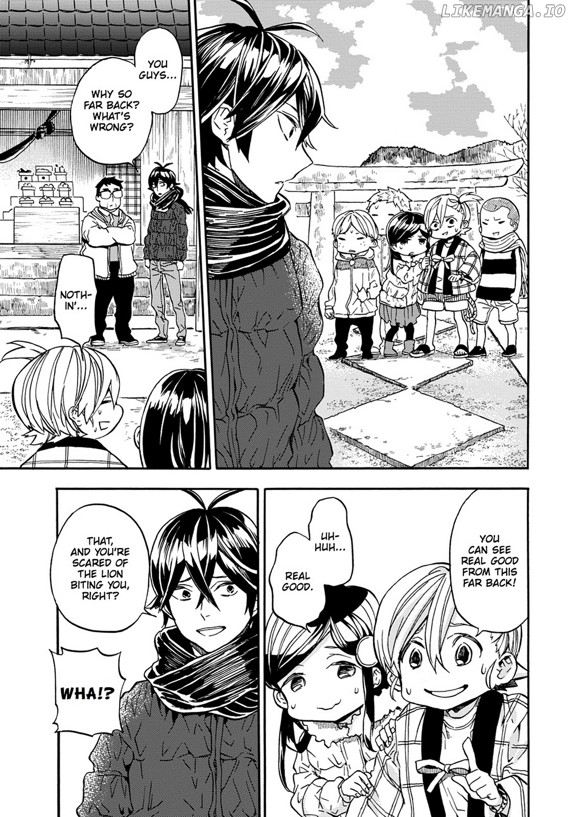 Barakamon chapter 107 - page 17