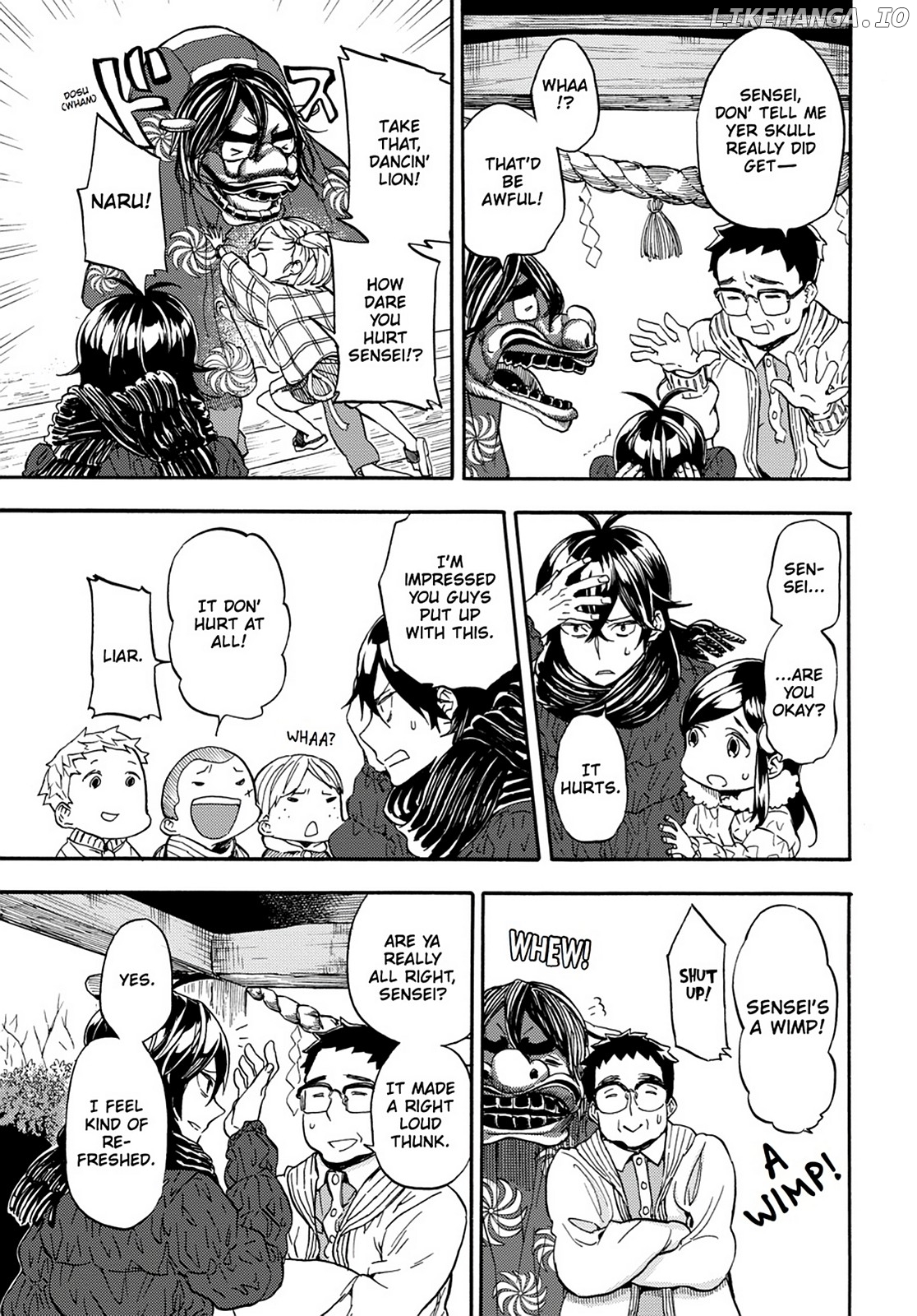 Barakamon chapter 107 - page 25