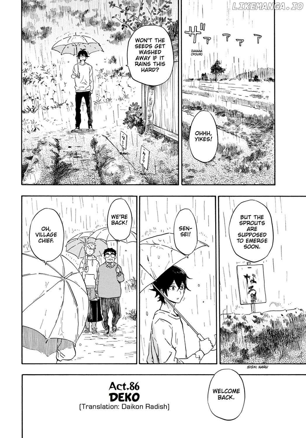 Barakamon chapter 86 - page 2