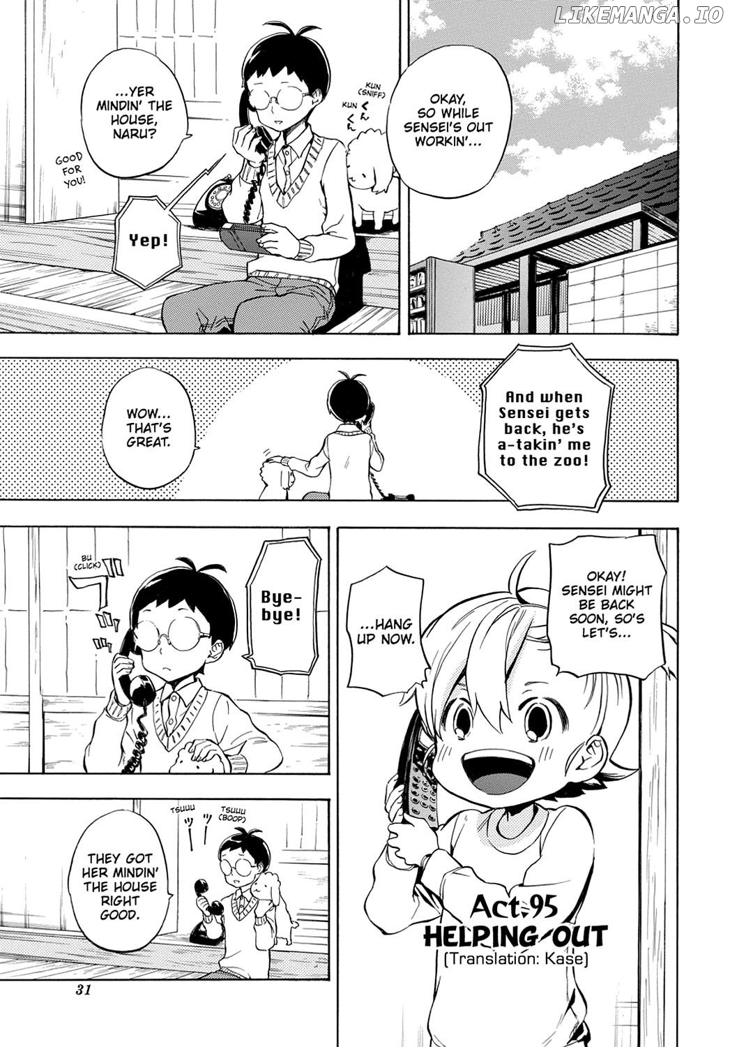 Barakamon chapter 95 - page 1