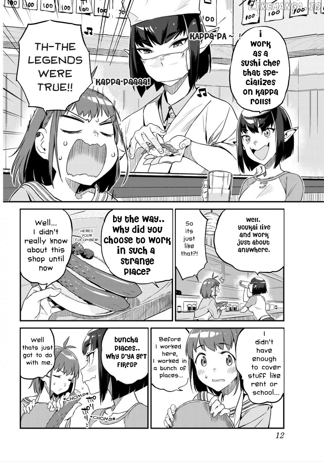 Youkai Izakaya Nonbereke chapter 1 - page 12