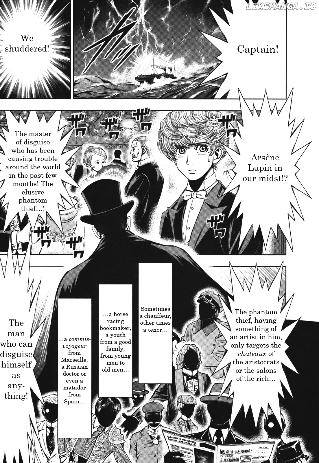 Adventurier: Shinyaku Arsene Lupin chapter 1 - page 9