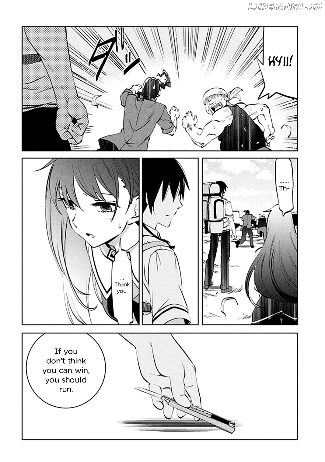 Grisaia no Kajitsu - L'oiseau bleu chapter 7 - page 24