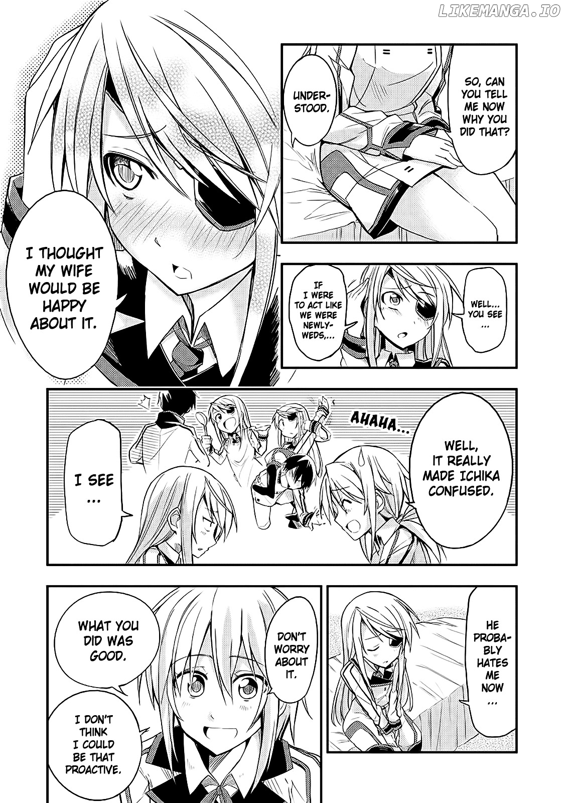 Infinite Stratos Black Bunny/White Bitter chapter 1 - page 8