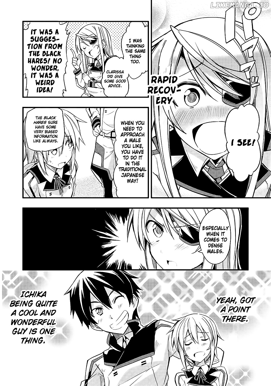 Infinite Stratos Black Bunny/White Bitter chapter 1 - page 9