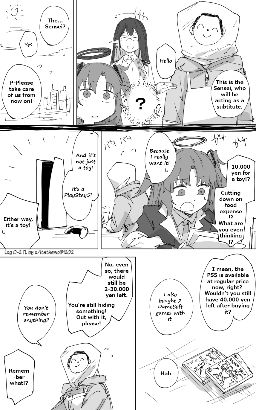 Blue Archive - Kankan's Blue Archive Logs (Doujinshi) chapter 0.1 - page 1