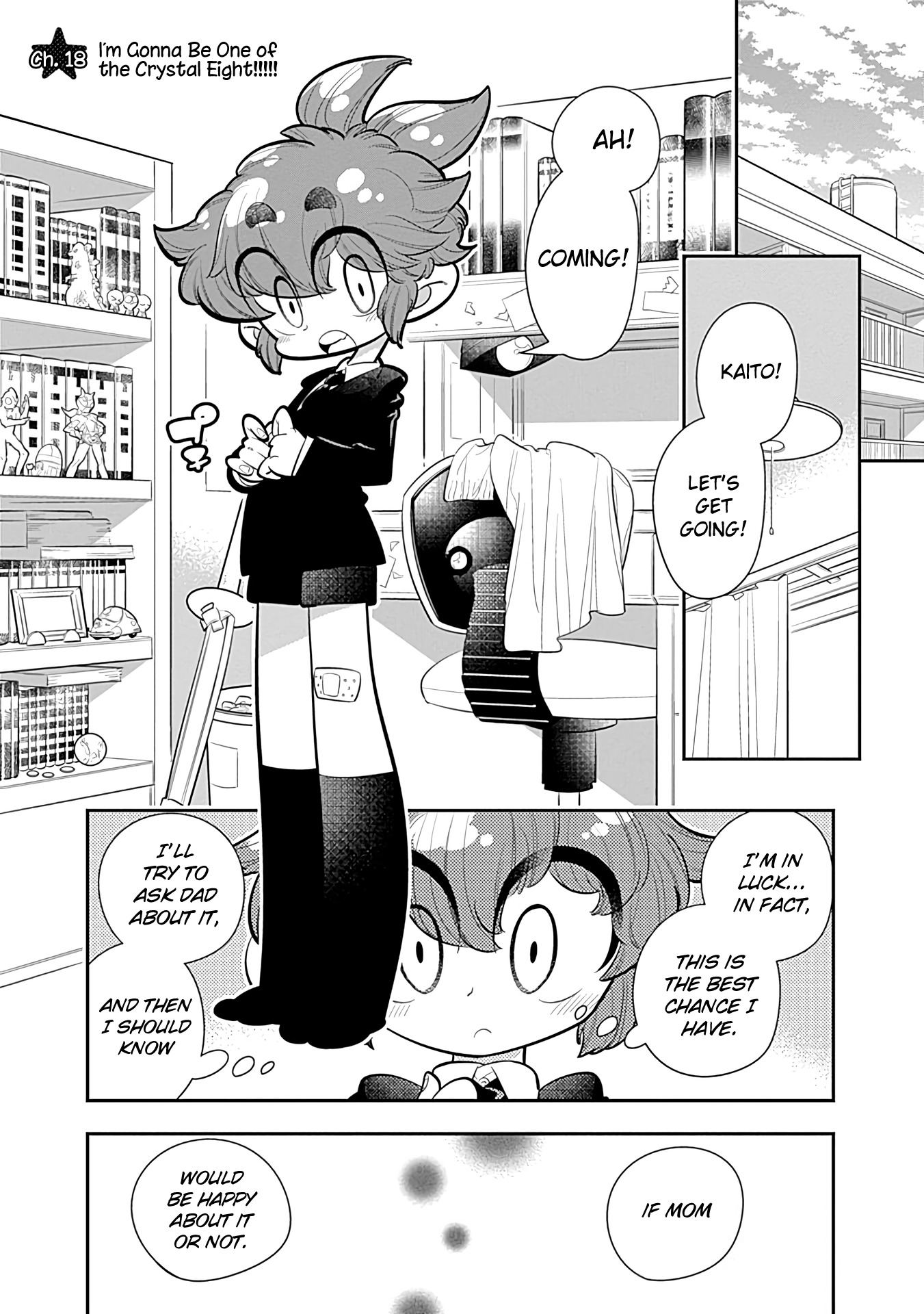 Bokura Wa Mahou Shounen chapter 18 - page 1