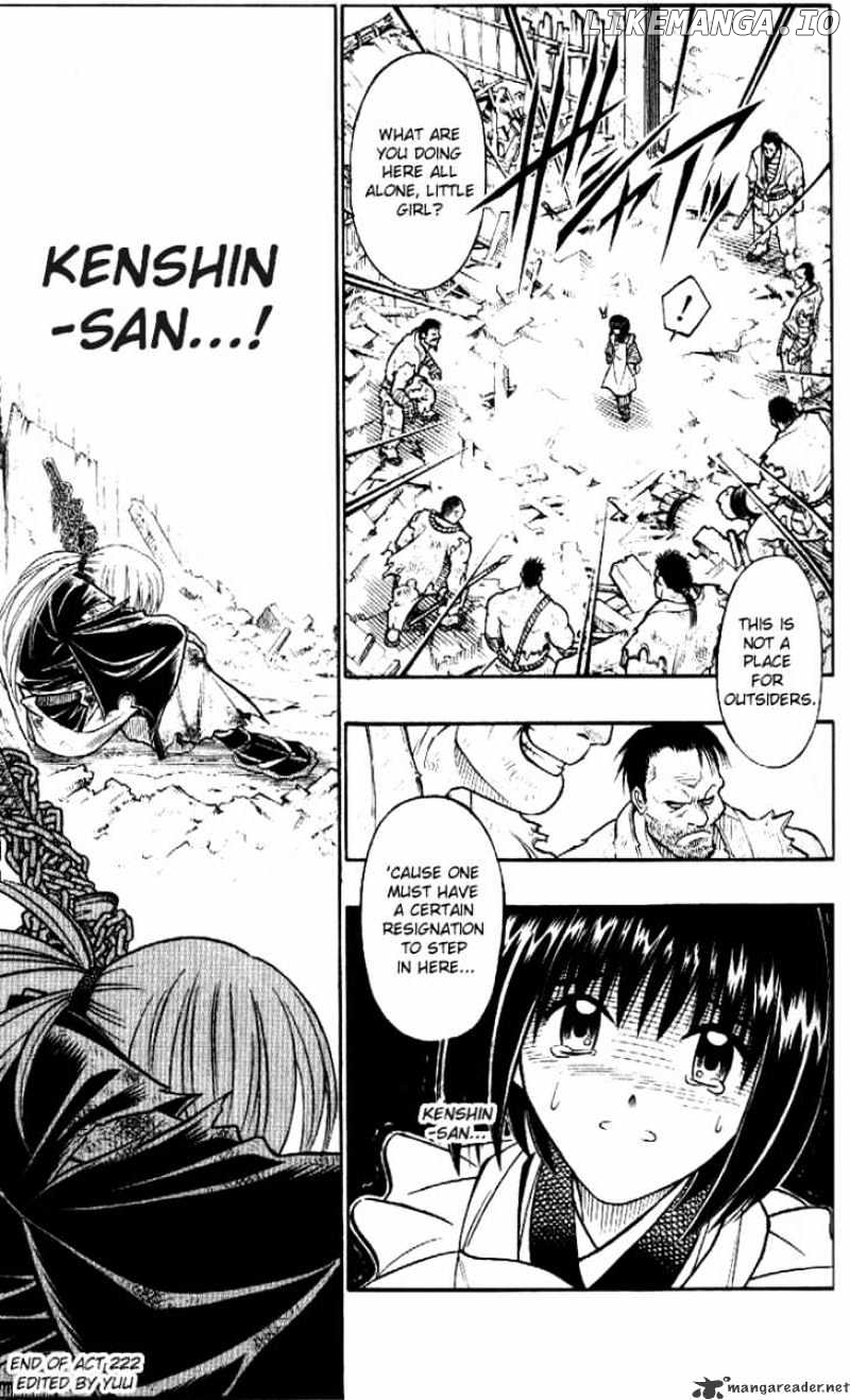 Rurouni Kenshin chapter 222 - page 16