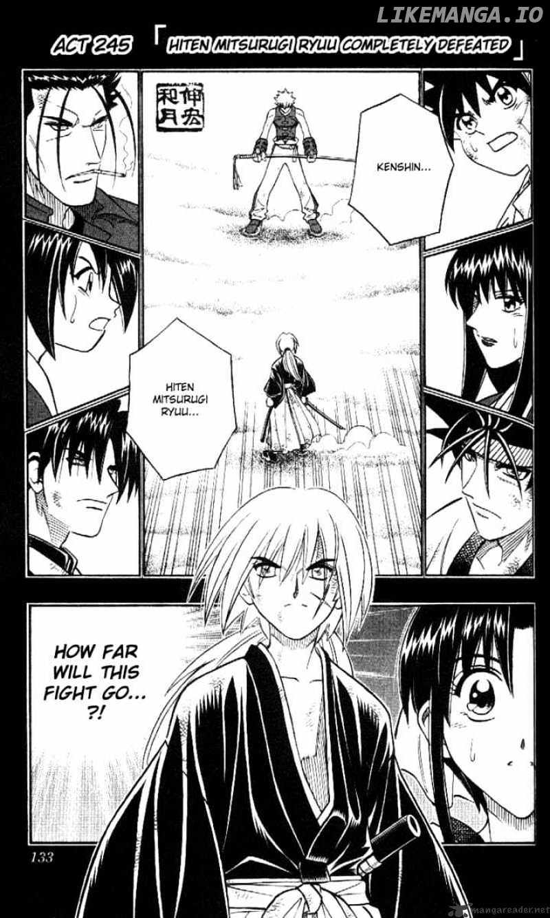 Rurouni Kenshin chapter 245 - page 1