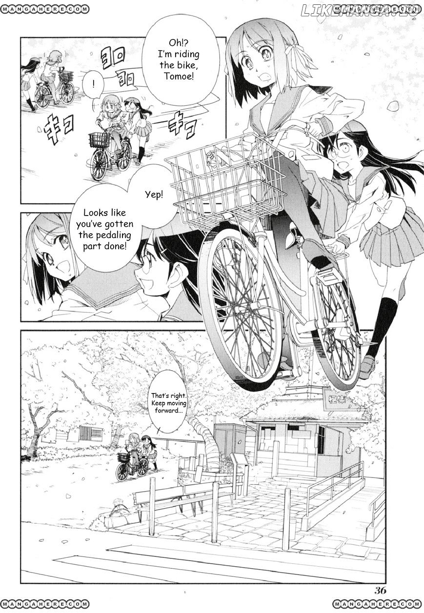 Minami Kamakura Koukou Joshi Jitenshabu chapter 1 - page 36