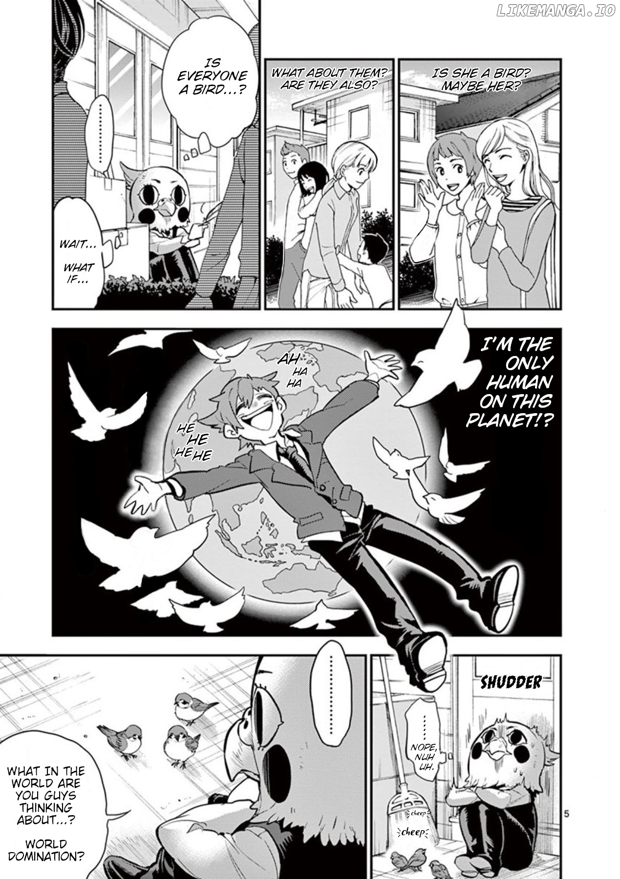 Moukin-chan chapter 27 - page 5