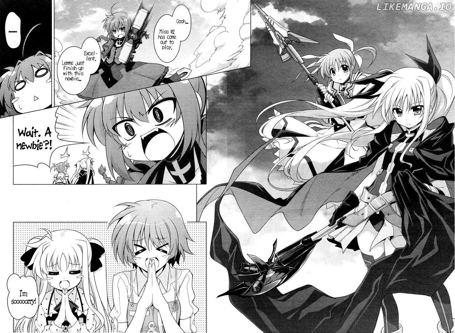 Mahou Shoujo Lyrical Nanoha Innocents chapter 1 - page 54