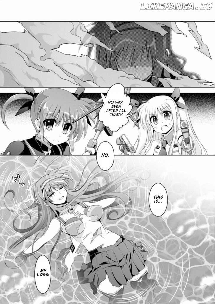 Mahou Shoujo Lyrical Nanoha Innocents chapter 14 - page 8