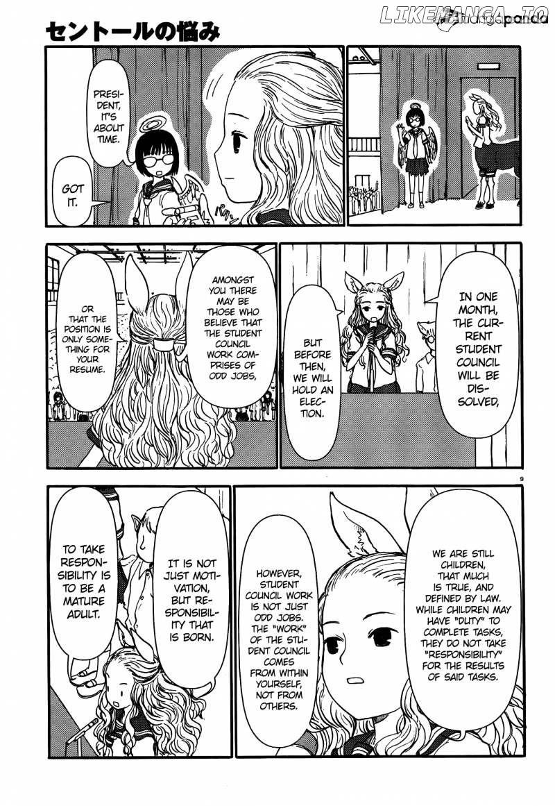 Centaur no Nayami chapter 53 - page 9