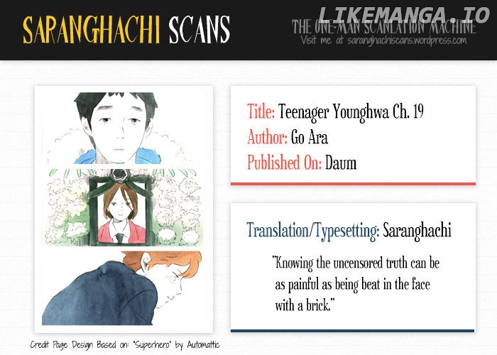 Teenager Younghwa chapter 19 - page 1