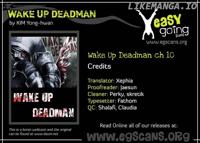 Wake Up Deadman chapter 10 - page 1