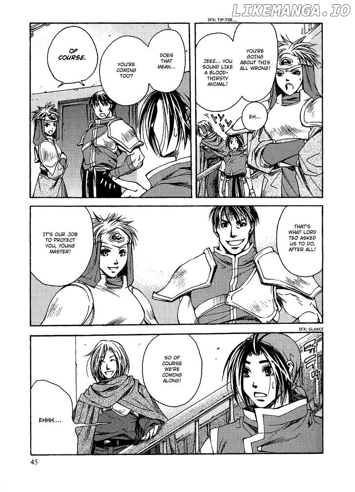 Gensou Suikoden - Uketsugareshi Monshiyou chapter 2 - page 18