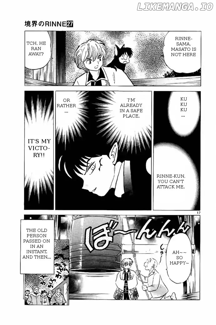 Kyoukai no Rinne Chapter 265 - page 17