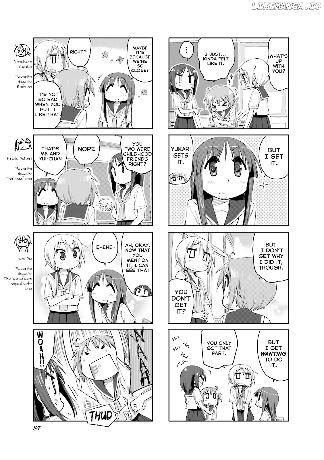 Yuyushiki chapter 54 - page 3