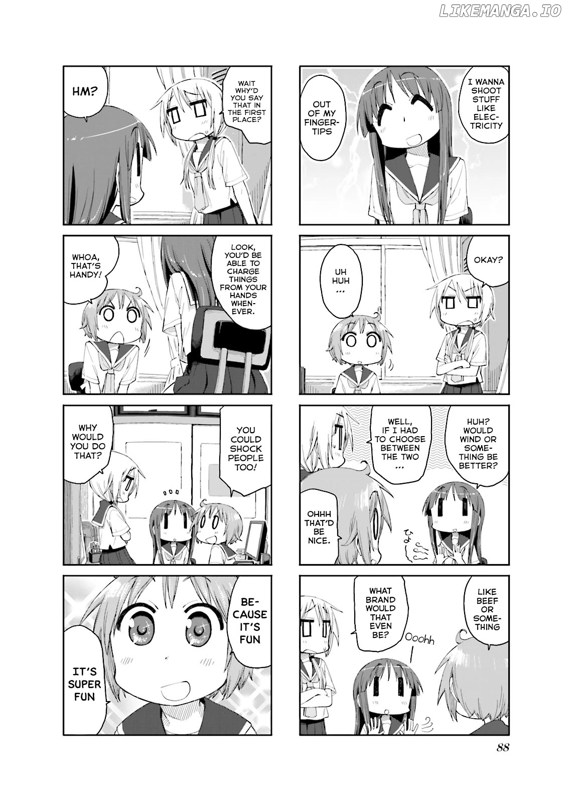 Yuyushiki chapter 54 - page 4