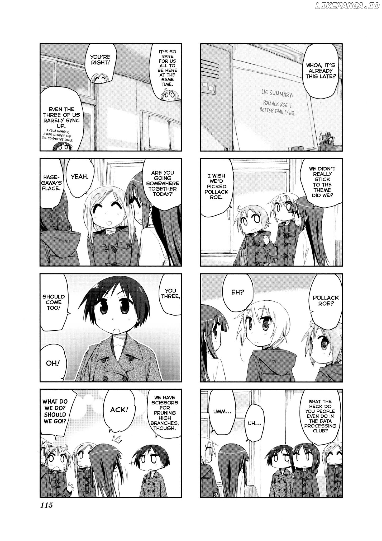 Yuyushiki chapter 43 - page 8