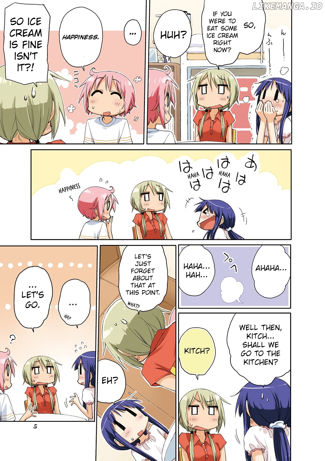 Yuyushiki chapter 44 - page 5