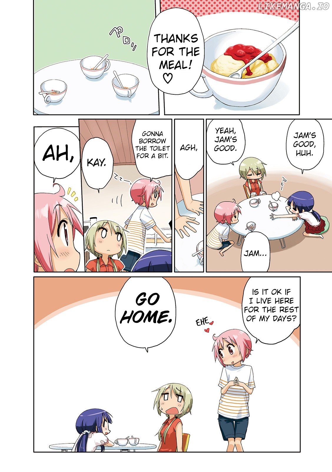 Yuyushiki chapter 44 - page 8