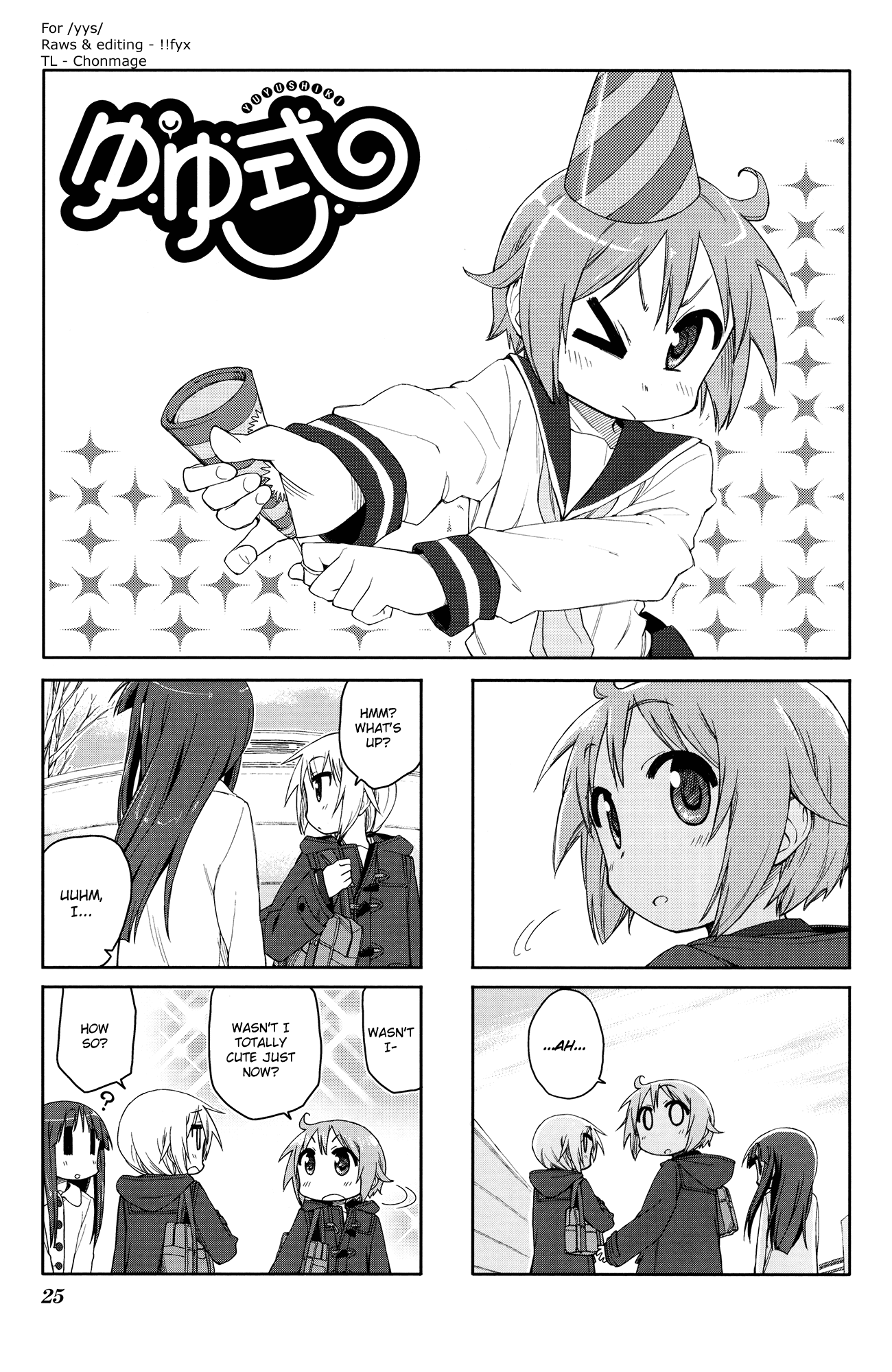 Yuyushiki chapter 47 - page 1