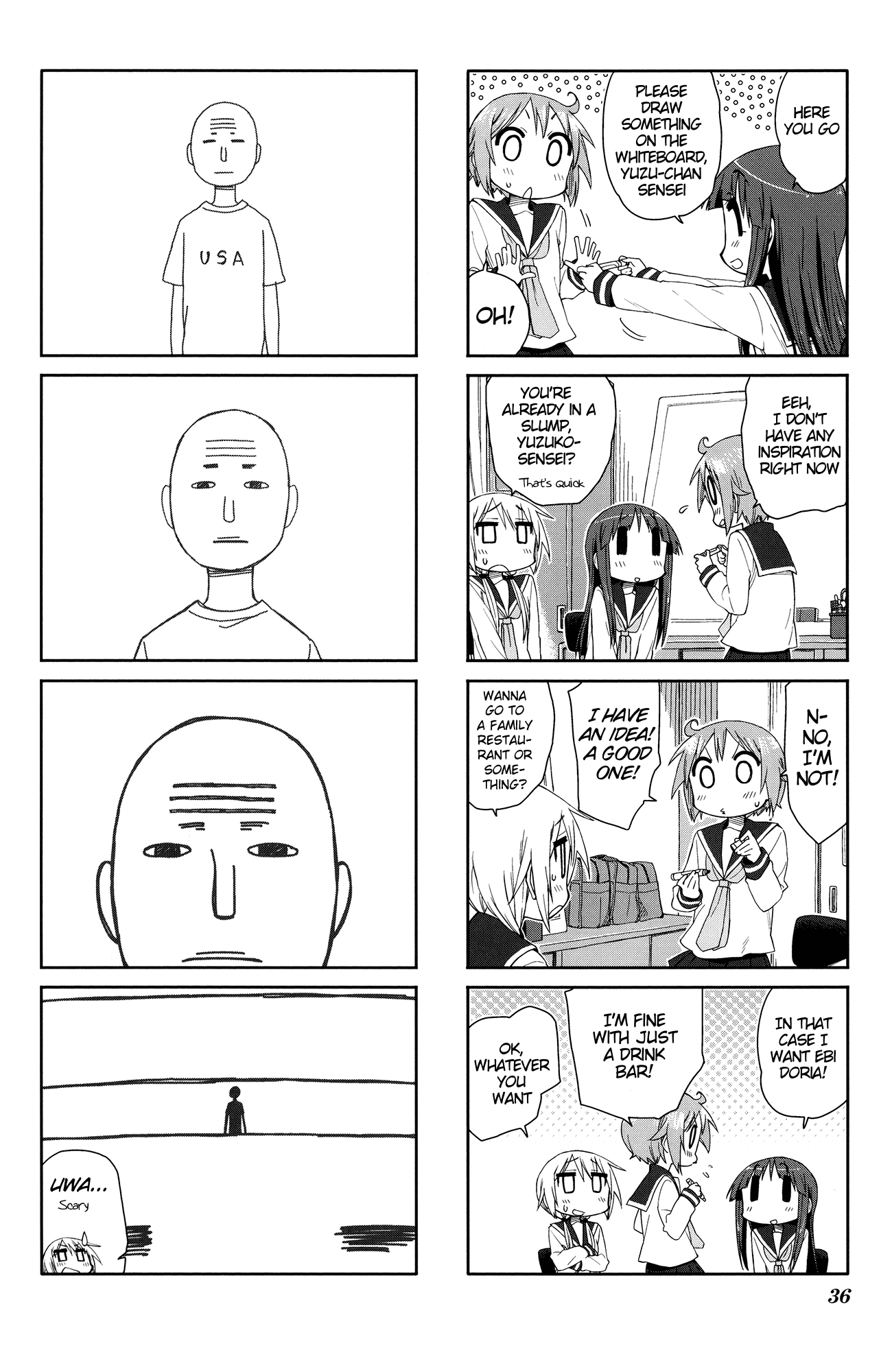 Yuyushiki chapter 48 - page 4