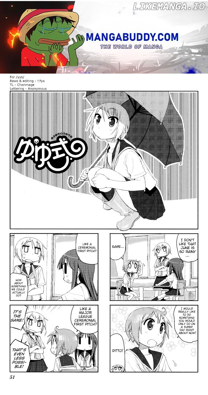 Yuyushiki chapter 50 - page 1