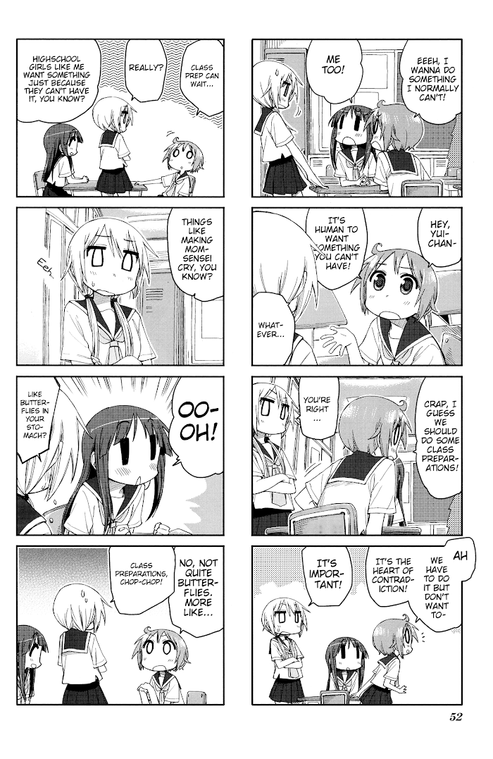 Yuyushiki chapter 50 - page 2