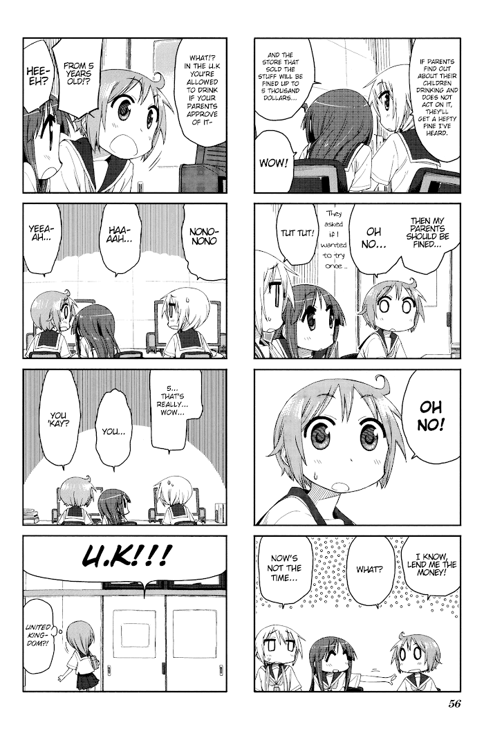 Yuyushiki chapter 50 - page 6