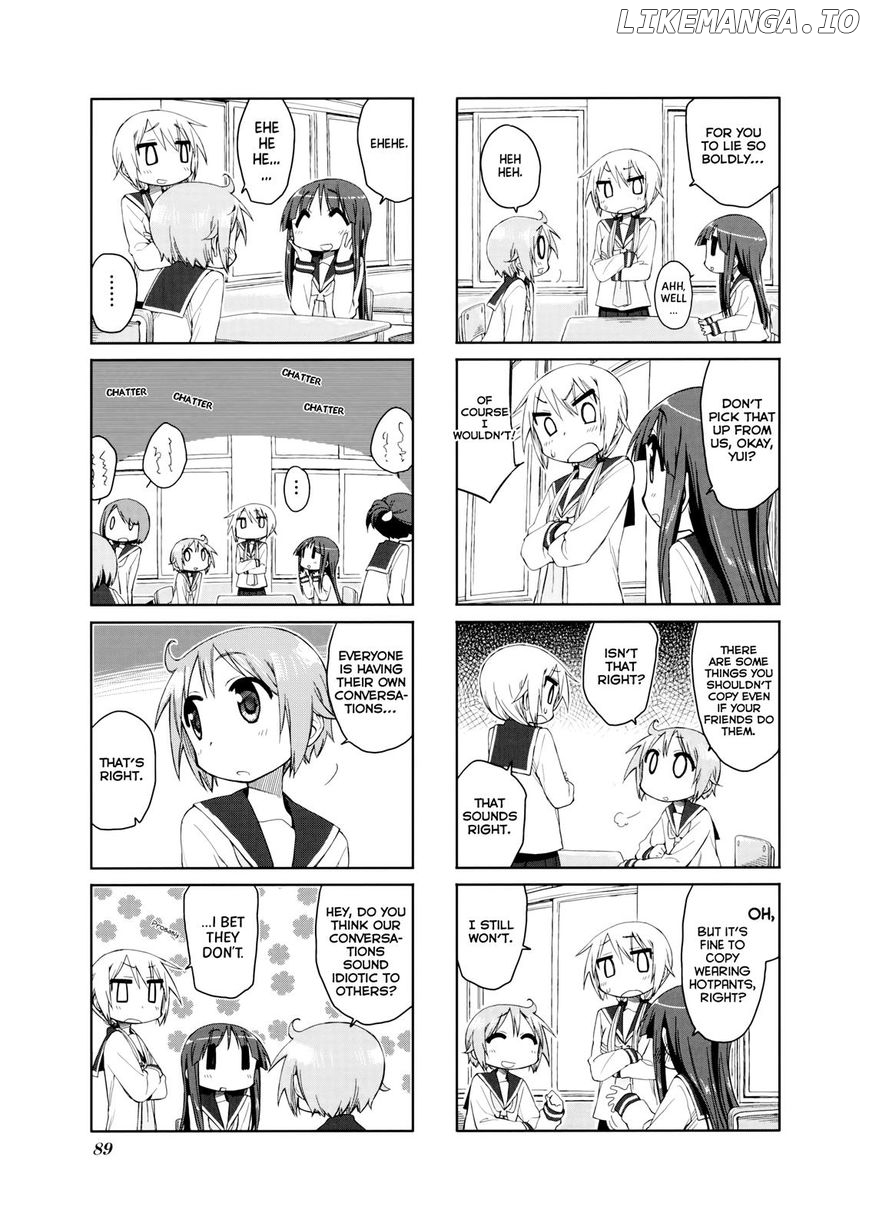 Yuyushiki chapter 40 - page 6