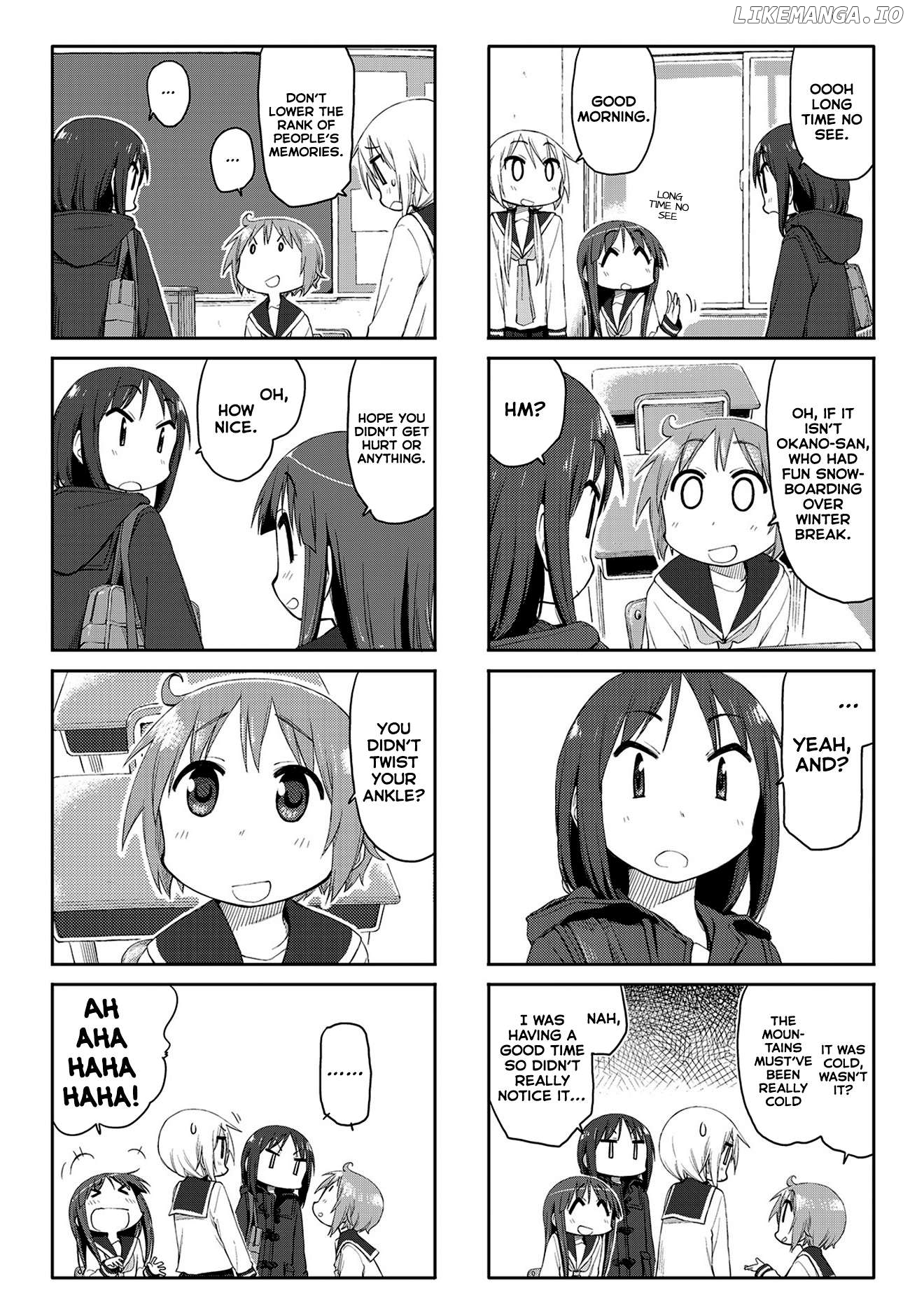 Yuyushiki chapter 57 - page 2