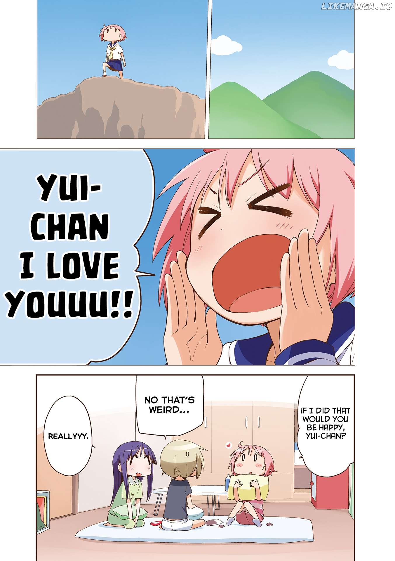 Yuyushiki chapter 58 - page 1