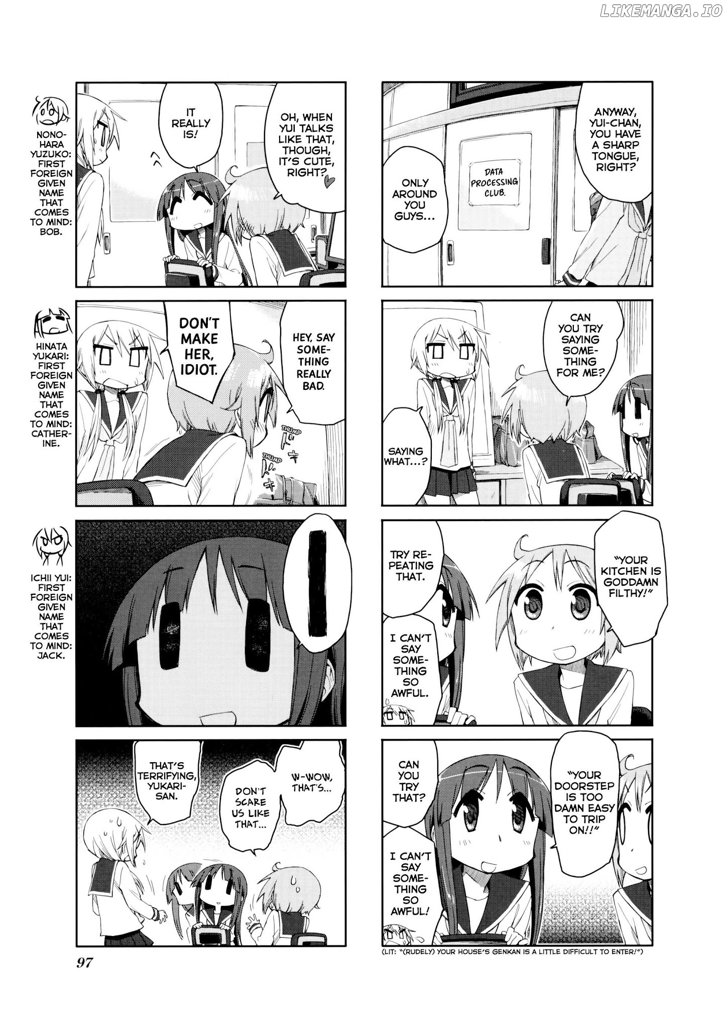 Yuyushiki chapter 41 - page 5