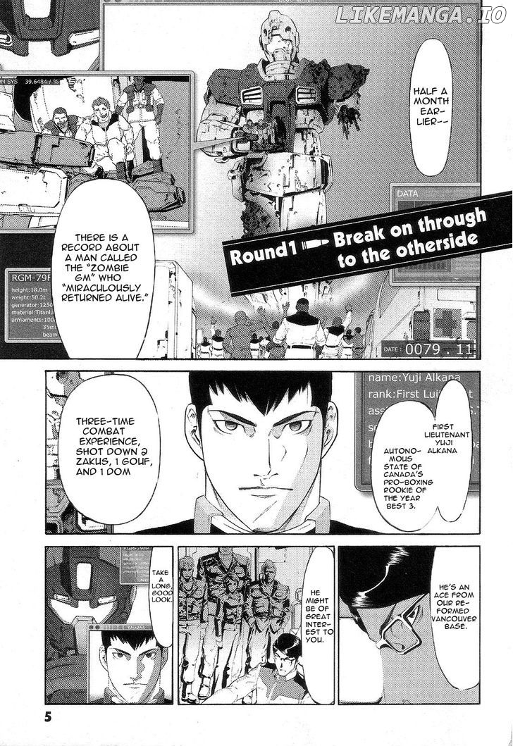 Kidou Senshi Gundam: Orera Renpou Gurentai chapter 1 - page 9