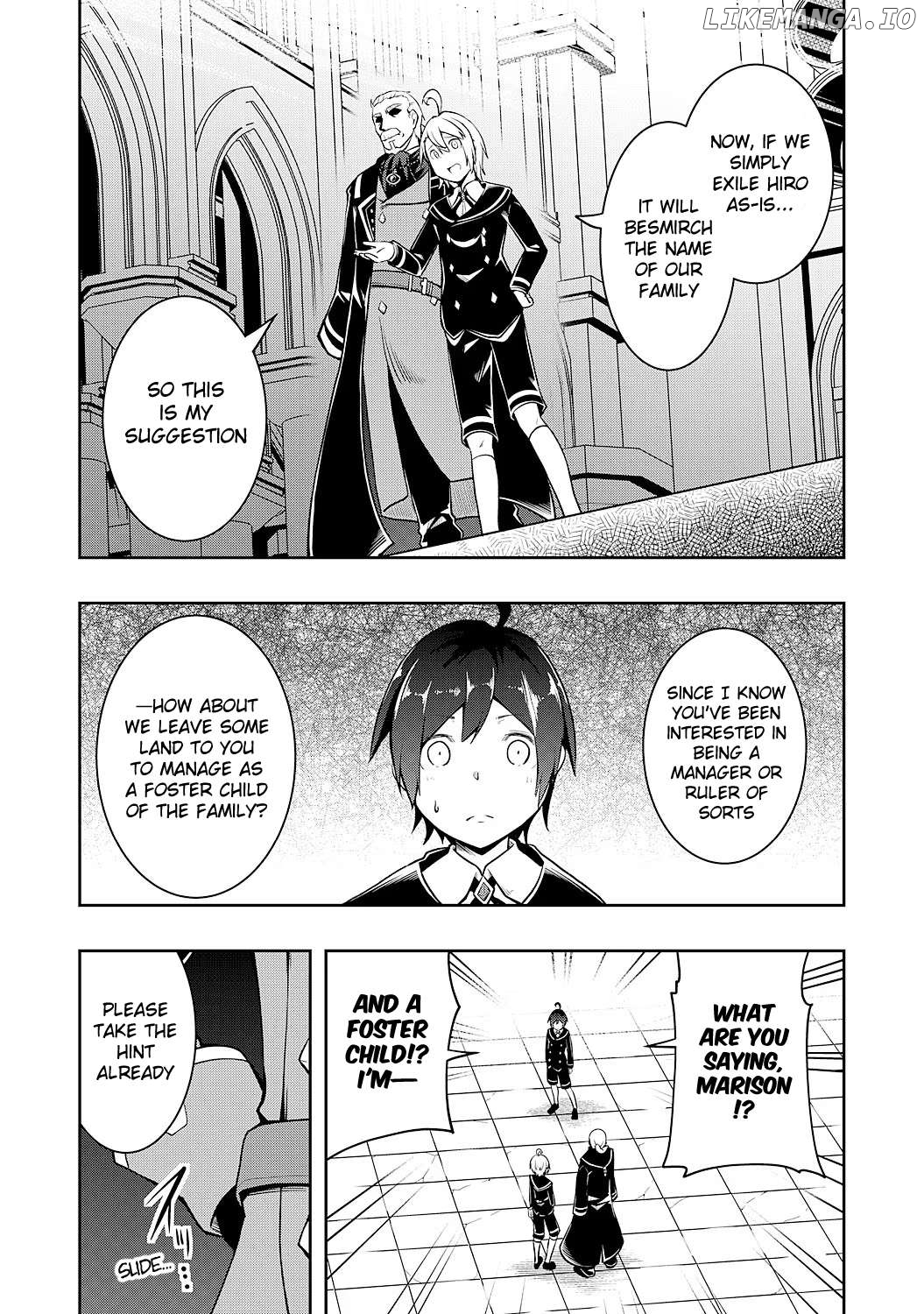 The Reincarnated Noble Who Was Exiled, Uses a Useless Skill to Rule Over Domestic Affairs~ Was Supposed to Run the Territory Freely, but Thanks to the Skill "Gacha", Ended Up Creating the Strongest Territory~ Chapter 1 - page 38