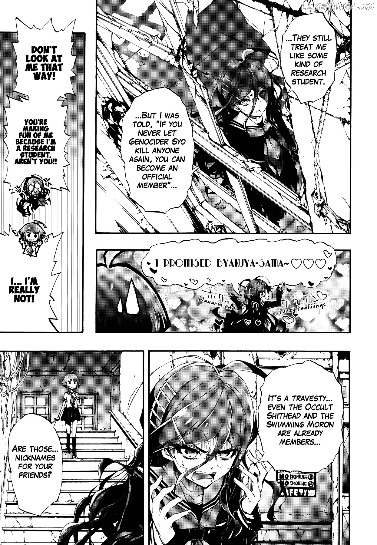 Zettai Zetsubou Shoujo - Danganronpa Another Episode - Genocider Mode chapter 1 - page 22