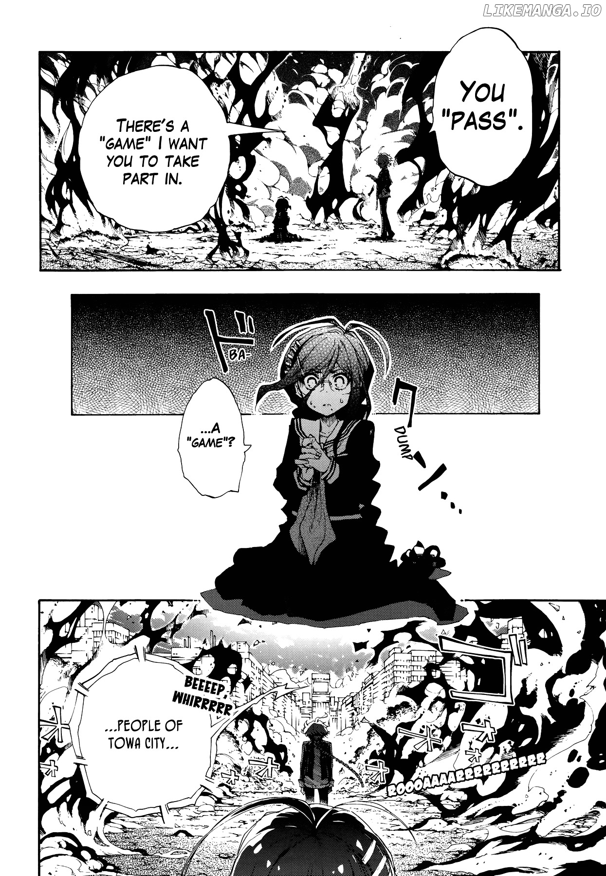 Zettai Zetsubou Shoujo - Danganronpa Another Episode - Genocider Mode chapter 1 - page 8