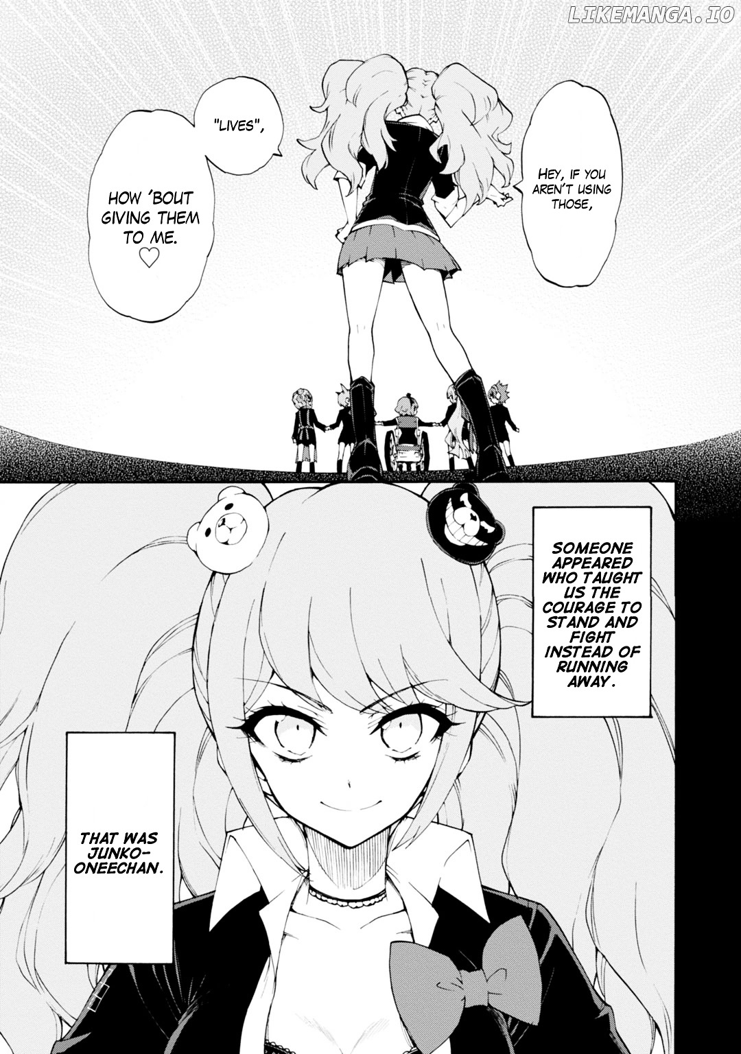 Zettai Zetsubou Shoujo - Danganronpa Another Episode - Genocider Mode chapter 7 - page 13