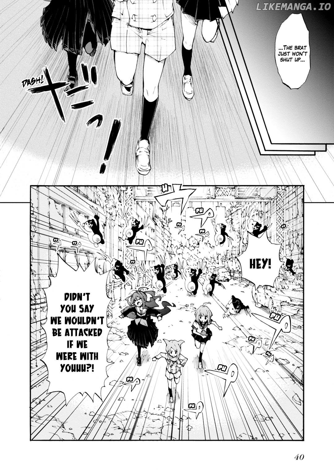 Zettai Zetsubou Shoujo - Danganronpa Another Episode - Genocider Mode chapter 7 - page 6