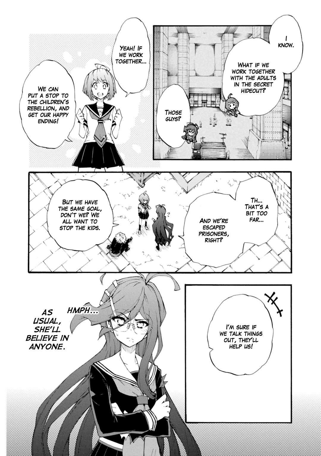 Zettai Zetsubou Shoujo - Danganronpa Another Episode - Genocider Mode chapter 9 - page 12